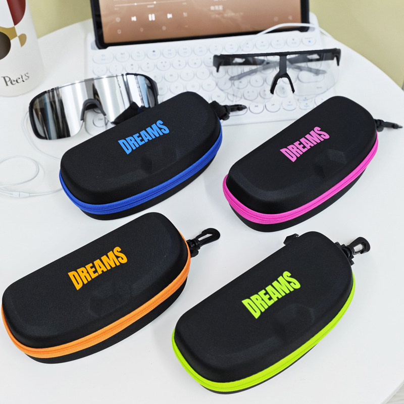 加大尺寸骑行运动镜盒】彩色超轻挂钩户外彩色防风镜收纳加厚大码,ZIPPO/瑞士军刀/眼镜,眼镜盒,淘宝优惠券,粉丝福利购,淘宝优惠卷