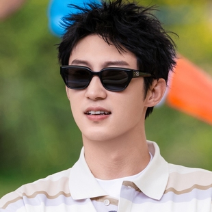 欧洲现在就出发3黄景瑜同款墨镜男女ins复古欧美气质百搭太阳眼镜