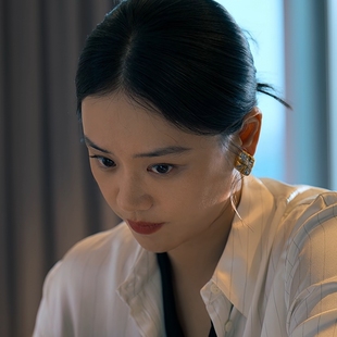 欧洲人之初马思纯吴飞飞同款耳环女法式高级感小众设计气质耳饰潮