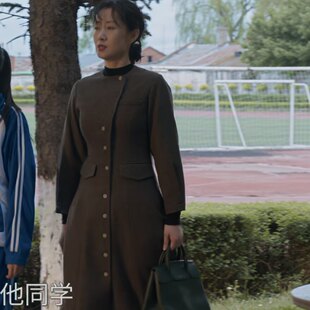 呢子大衣女衣服潮 毛呢外套中长款 欧洲隐身 名字刘敏涛葛文君同款