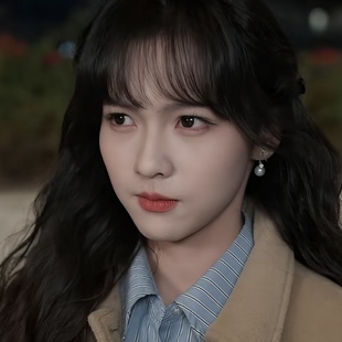 欧洲短剧大叔罗曼史羽翎沈知知同款珍珠耳环女轻奢高级感气质耳饰