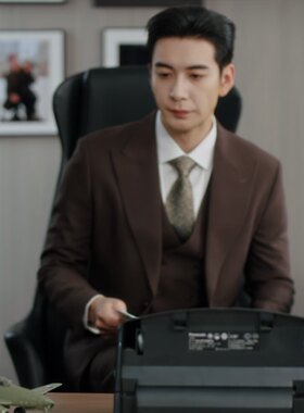 欧洲突然的喜欢陈星旭高海明同款西服套装v领西服上衣西裤男衣服