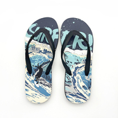 海边冲浪防滑速干夹趾凉拖日常轻便休闲拖鞋 外贸人字拖男45码 夏季