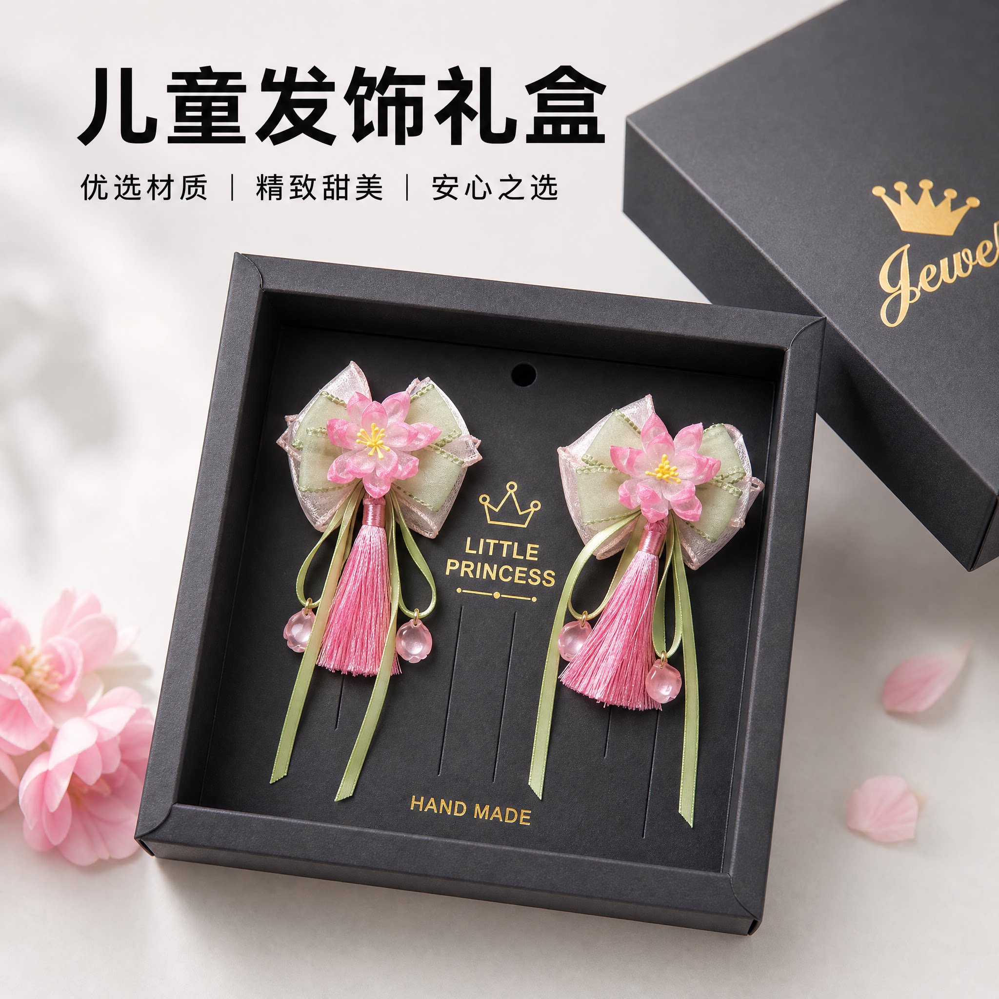 【荷风清韵】超好看的国风发饰女图片