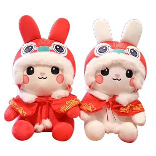 压床娃娃高档新款新婚结婚一对礼物喜娃抱枕婚庆公仔婚房床上摆件