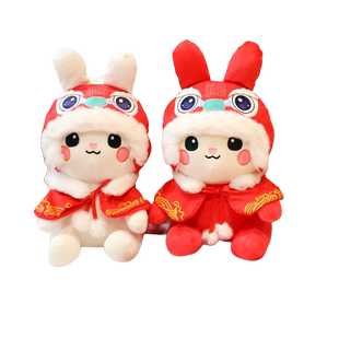 新婚礼物婚庆压床结婚娃娃一对喜娃娃玩偶送新人抱枕婚房公仔2026