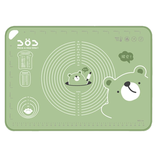 双枪抗菌硅胶垫加厚揉面垫家用面板擀面垫和面垫食品级耐高温GJ