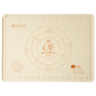 双枪揉面垫食品级硅胶垫加厚面板家用和面烘焙案板品牌防滑擀面垫