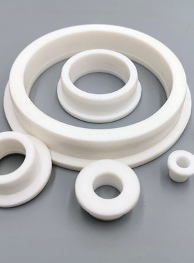 白色硅胶T型圆孔护线圈密封圈机箱电线保护套过孔耐高温绝缘5~26