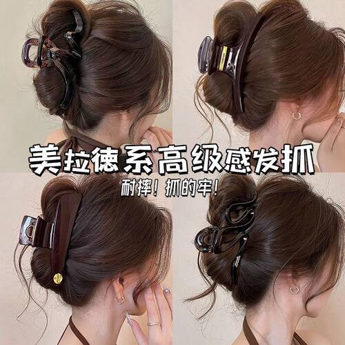 新款高级感百搭爱心发夹