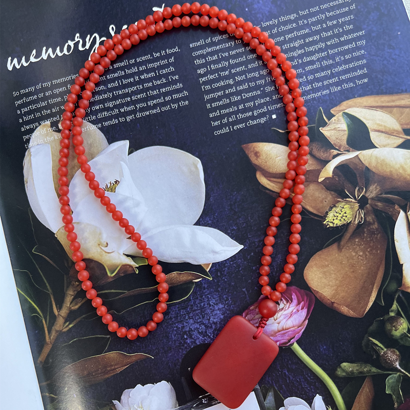 原矿保山南红无事牌一物一图孤品