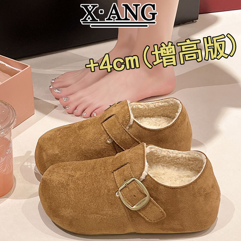 复古勃肯鞋女2025冬新款