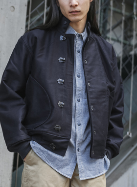 恶犬BRONSON复刻USN DECK HOOK 二战甲板钩子夹克 加厚外套