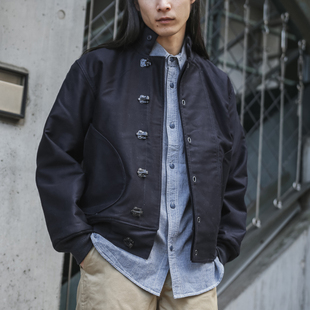 恶犬BRONSON复刻USN HOOK 二战甲板钩子夹克 加厚外套 DECK