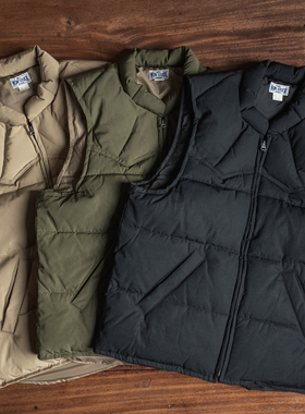 NON STOCK QUILTING VEST绗缝夹棉马甲户外防风保暖丝棉防水背心