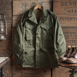 65外套M51 恶犬BRONSON纯棉重磅棉贡缎M 43野战夹克370C复刻M43