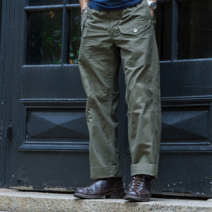 男士 STOCK英军KD卡其复古长裤 Gurkha廓尔格宽松 NON 新品