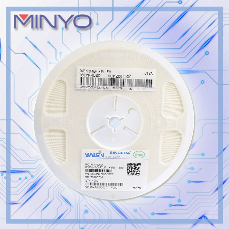 0603B224K500CT 华新科贴片电容 0603 224K 50V X7R贴片陶瓷电容