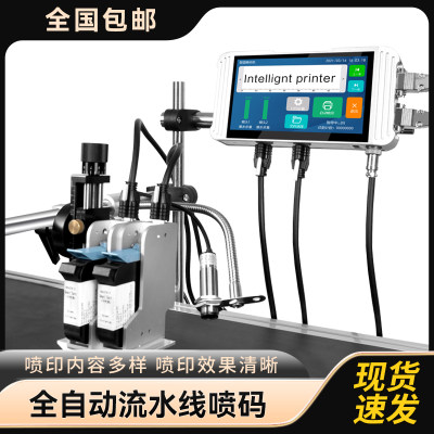 欧码在线喷码机流水线喷码机