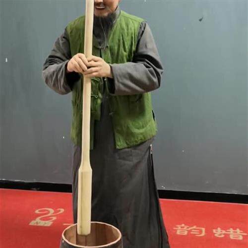 捣糍粑蜡像电动蜡像蜡像会动的蜡像蜡像场景复原