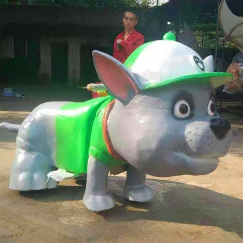 户外商场摆摊游乐扫码遥控恐龙电瓶车厂家直销全新亲子儿童电动车