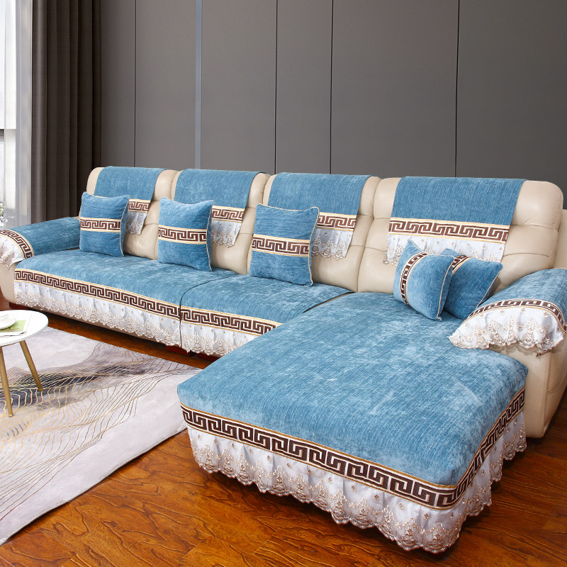 皮沙发垫防滑坐垫轻奢四季通用简约现代高端雪尼尔沙发套罩巾定制,居家布艺,沙发垫,淘宝优惠券,粉丝福利购,淘宝优惠卷