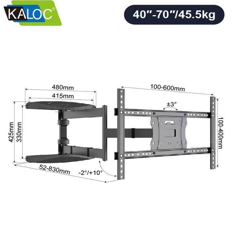 电视挂架旋转90度小米海信TCL雷鸟55 65 70英寸伸缩左右180度支架