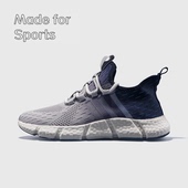 夏季 男鞋 透气减震情侣款 网面鞋 莆田正版 真爆米花底休闲运动鞋 新款