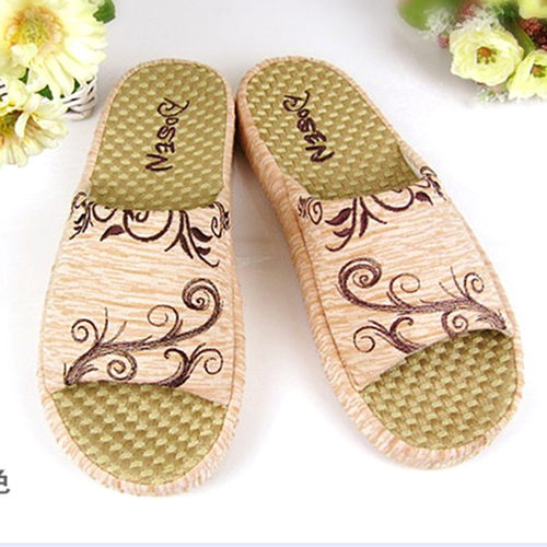 奥森时尚风居家地板拖鞋一双包邮