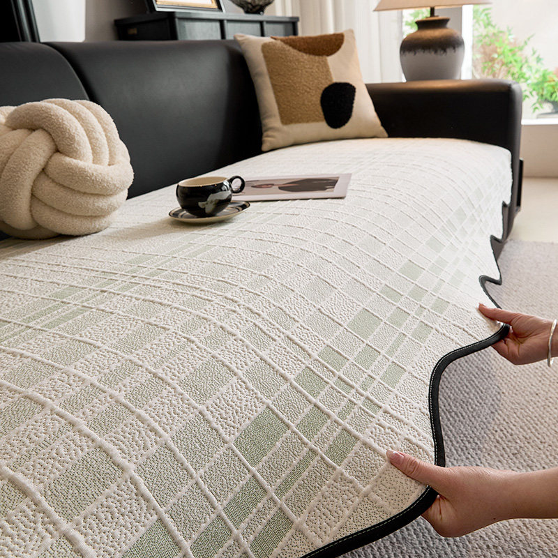 异形沙发垫子2025新款直排防滑夏季凉席皮沙发坐垫一片式凉感盖布,居家布艺,沙发垫,淘宝优惠券,粉丝福利购,淘宝优惠卷