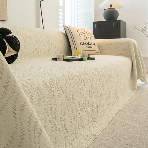 2025新款四季通用沙发盖布夏季冰丝凉席沙发巾一整张防滑全包盖毯