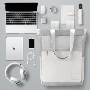 笔记本电脑双肩包女2025新款 手提15.6寸适用苹果16寸华为matebook联想14华硕15拯救者y9000p戴尔惠普17.3背包