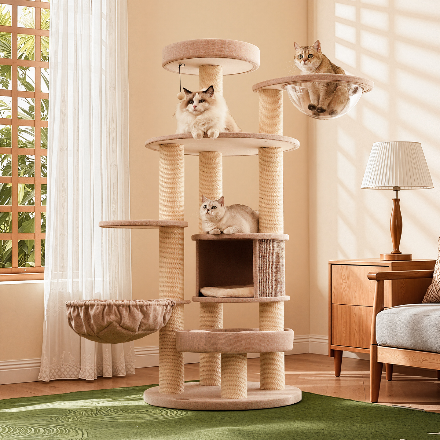 【大猫专用】兽牌森林猫爬架