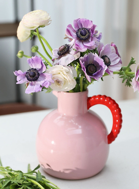 荷兰&klevering珠饰撞色花瓶