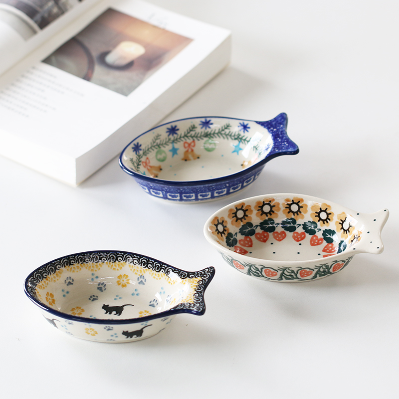 波兰陶瓷糖果酱料mini小碟