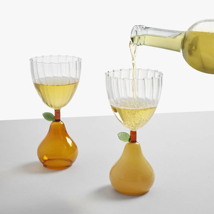 意大利 高脚酒杯 ichendorf 创意玻璃杯 茶壶 Fruits MY家