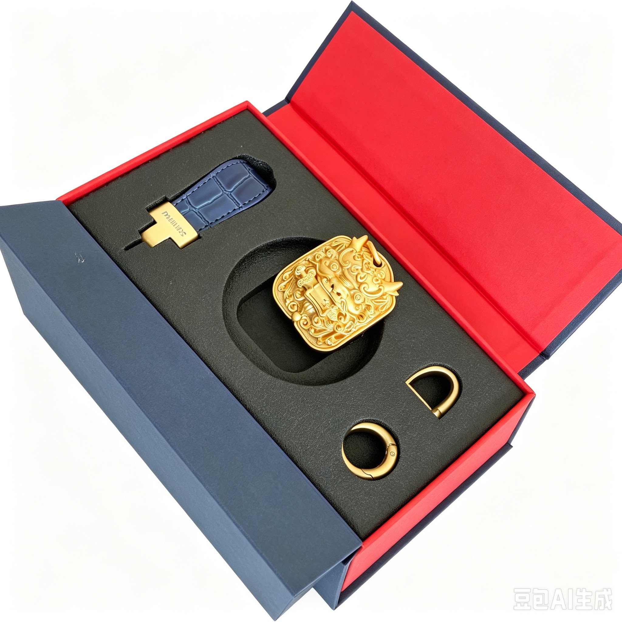 六福珠宝飞利浦联名中国龙龙牌999足金0.05克足金带国检证书