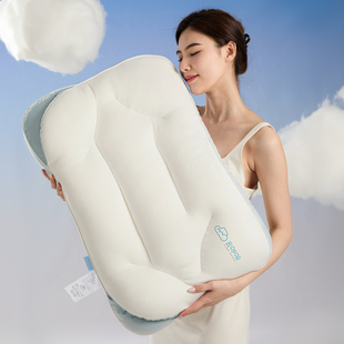 柔软蓬松护颈椎侧睡防落枕贴合肩颈助眠分区支撑成人学生枕头枕芯