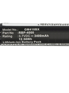 适用Gryphon GM4100 RBP-GM40条码扫描器电池厂家直供128000894