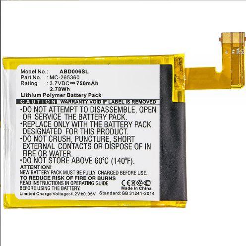 适用Amazon Kindle 6 4 5 D01100平板电池MC-265360 D01100