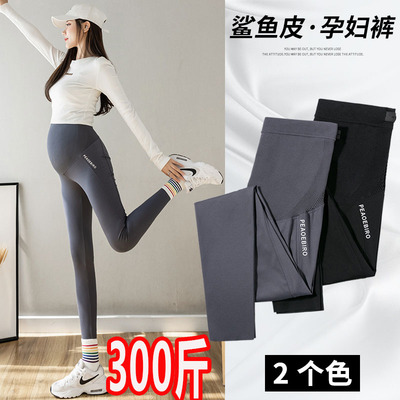 孕妇裤春秋鲨鱼皮打底裤胖MM200