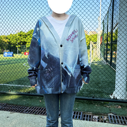 (开团）富士山恋与深空秦彻热意揣度毛衣cos主控纯棉开衫cosplay