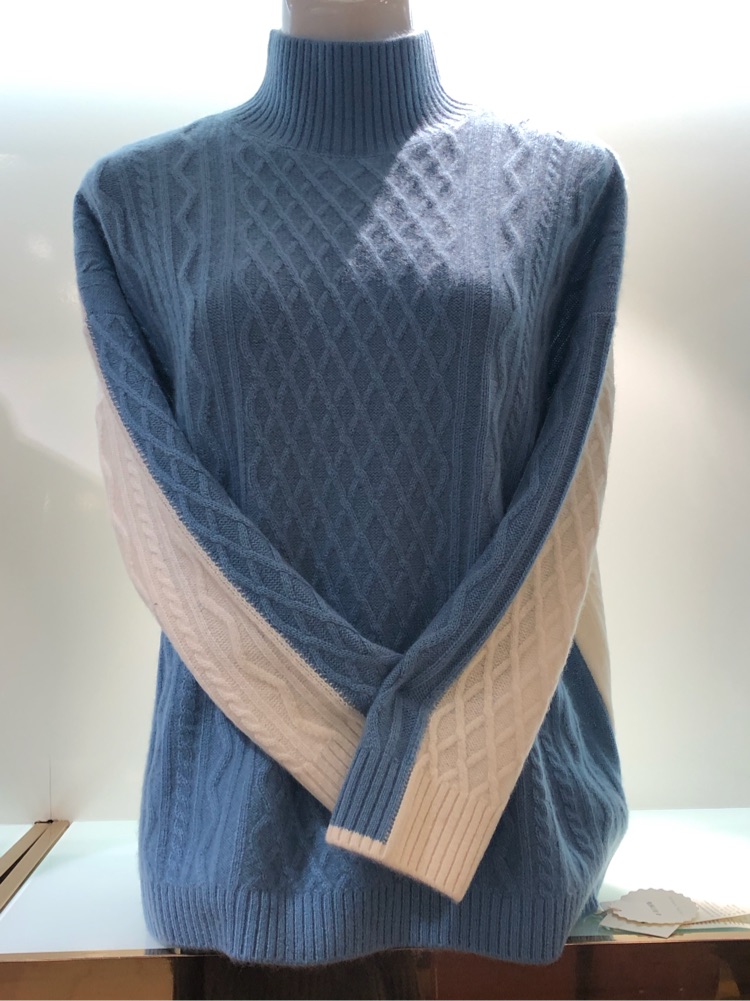 正品2019秋冬新款海尔曼斯奥尔西布莱亚羊绒衫k237b72