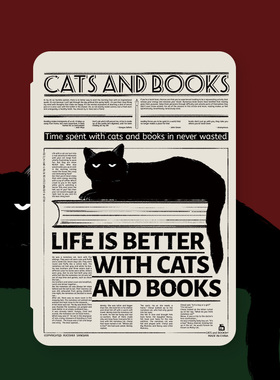 原创kindle保护套 kinddel kpw6/3/5青春版电子书阅读器经典版558入门版paperwhite4休眠外壳亚马逊皮套猫咪