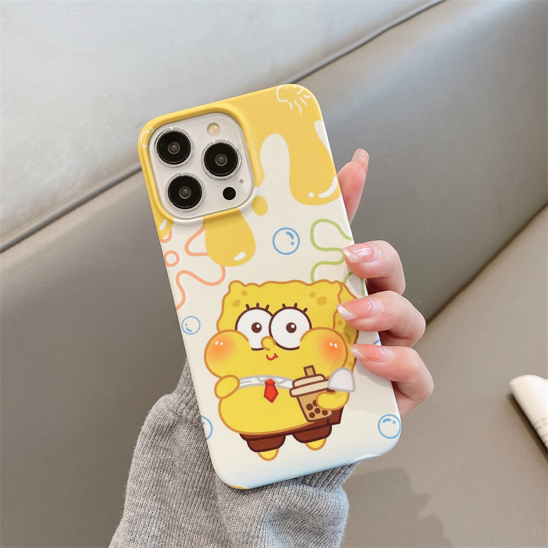 卡通适用苹果14ProMax手机壳iPhone13保护套苹果12菲林硬壳亮面磨砂11全包边半包16/15PRO个性简约男女款