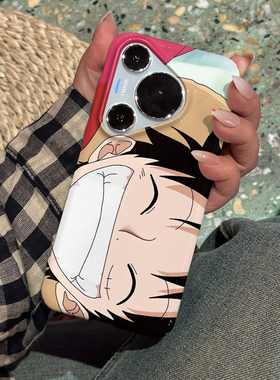 路飞 适用于华为Pura70手机壳Pura70Pro全包边P70PRO菲林亮面塑料硬壳个性创意保护套新款小众耐脏简约