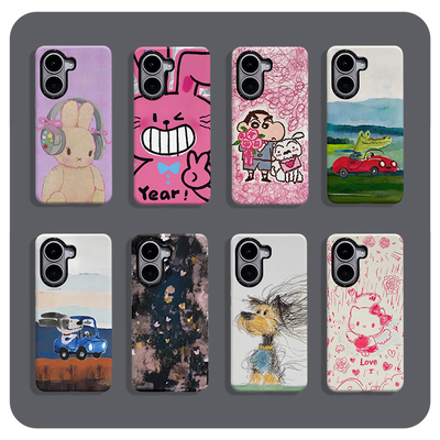 适用于小米红米Turbo4 Pro手机壳全包边菲林磨砂红米Turbo4二合一硅胶软壳硬壳塑料个性创意保护套男女新款