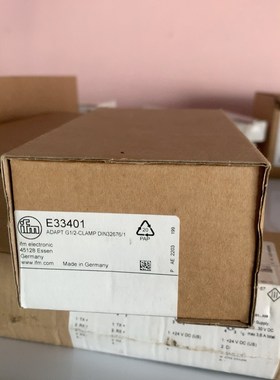 IFM易福门工艺适配器E33401拍前议价