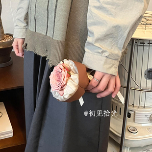 ins小众迷你见面小花束玫瑰仿真花生日礼物送女友闺蜜男生毕业季