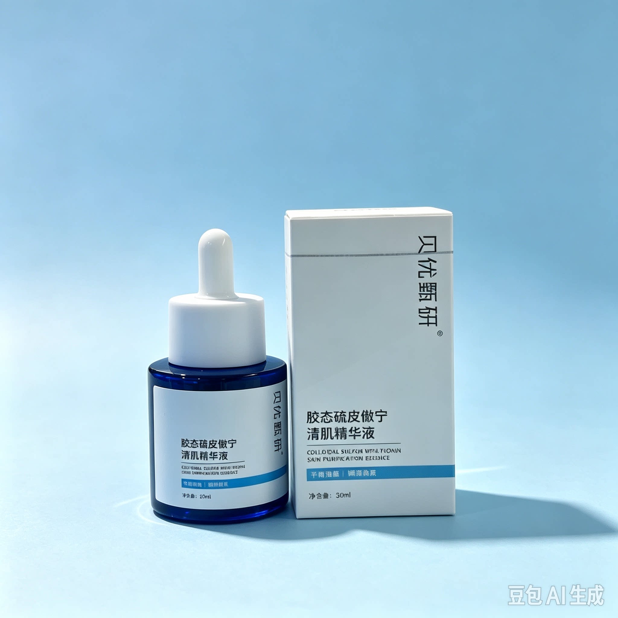 【正品】贝优甄研 胶态硫皮傲宁清肌精华液30ml(去盒)